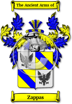 Zappas Family Crest Download (jpg) Legacy Series - 150 DPI