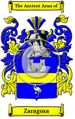 Zaragosa Family Crest Download (JPG) Heritage Series - 600 DPI