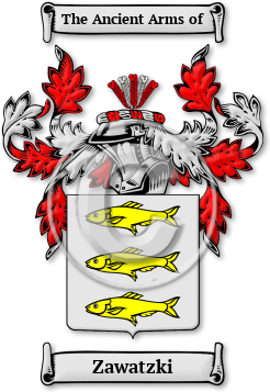Zawatzki Family Crest Download (JPG) Legacy Series - 600 DPI