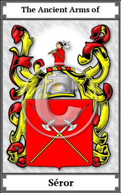 Séror Family Crest Download (JPG)  Book Plated - 150 DPI
