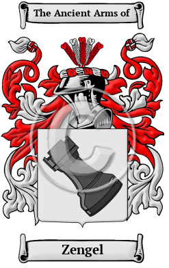 Zengel Family Crest Download (JPG) Heritage Series - 600 DPI