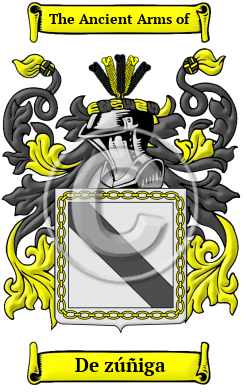 De zúñiga Family Crest/Coat of Arms