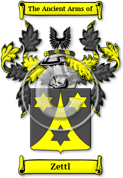 Zettl Family Crest Download (jpg) Legacy Series - 150 DPI