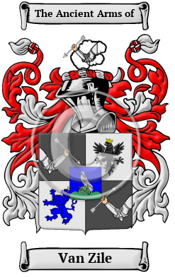 Van Zile Family Crest Download (JPG) Heritage Series - 300 DPI