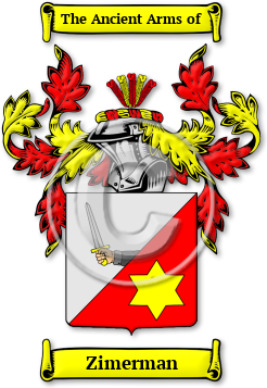 Zimerman Family Crest Download (jpg) Legacy Series - 150 DPI