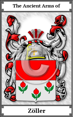 Zöller Family Crest Download (JPG)  Book Plated - 150 DPI