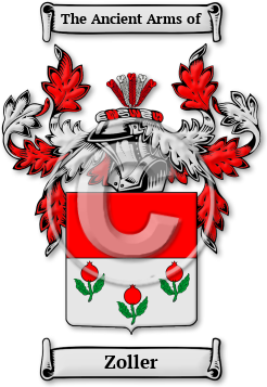 Zoller Family Crest Download (jpg) Legacy Series - 150 DPI