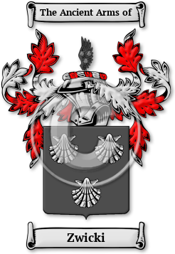 Zwicki Family Crest Download (JPG) Legacy Series - 600 DPI