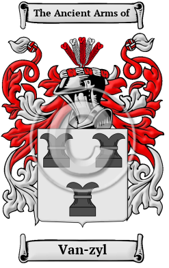 Van-zyl Family Crest Download (JPG) Heritage Series - 300 DPI
