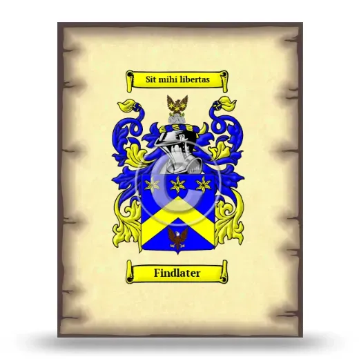 Findlater Coat of Arms Print