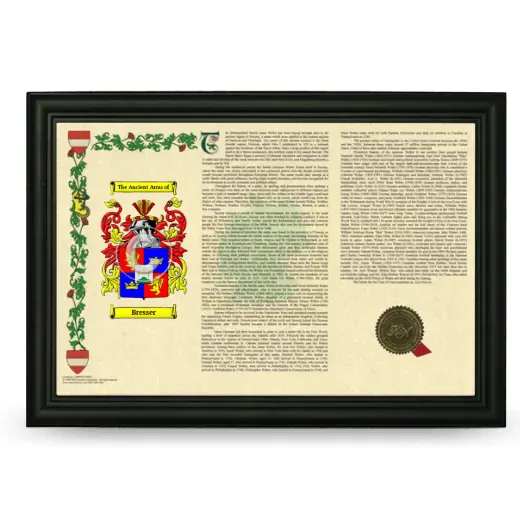 Bresser Armorial Landscape Framed - Black
