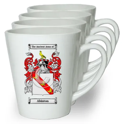 Abinton Set of 4 Latte Mugs