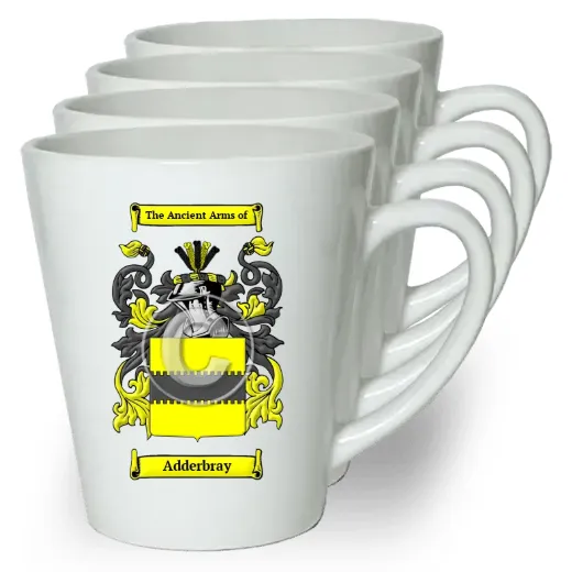 Adderbray Set of 4 Latte Mugs