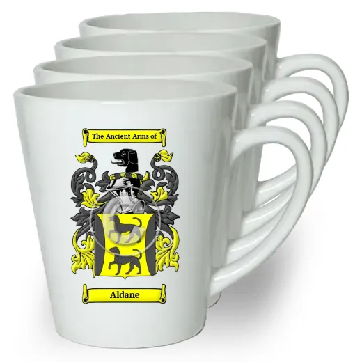 Aldane Set of 4 Latte Mugs