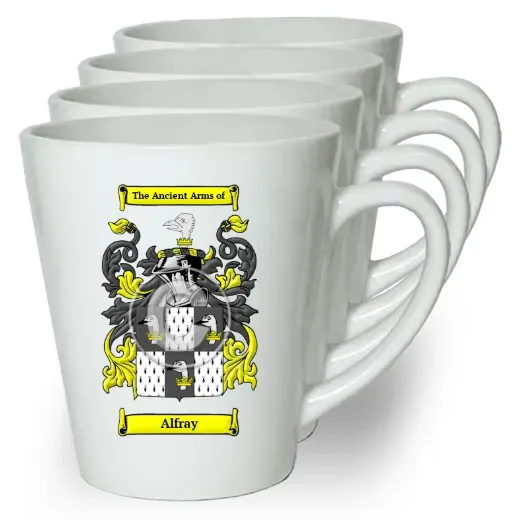 Alfray Set of 4 Latte Mugs