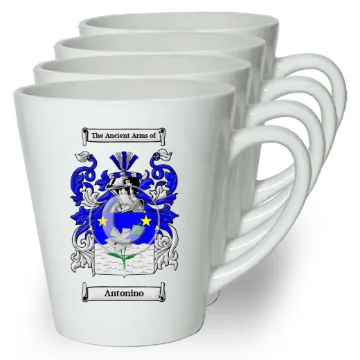 Antonino Set of 4 Latte Mugs