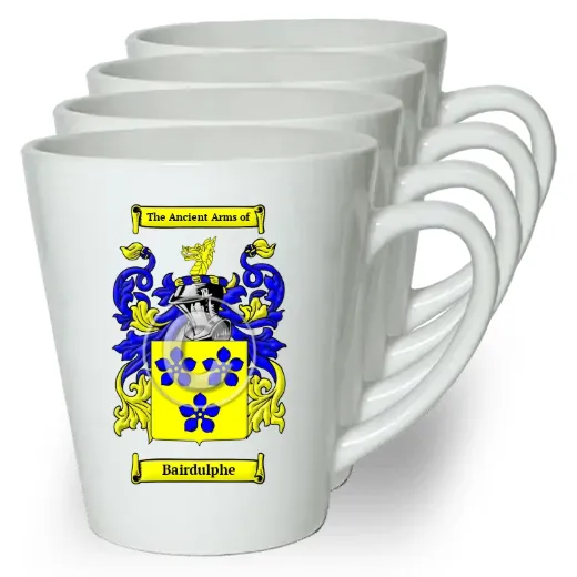 Bairdulphe Set of 4 Latte Mugs