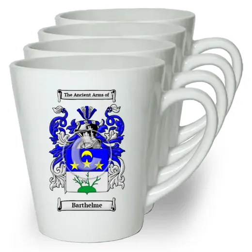 Barthelme Set of 4 Latte Mugs