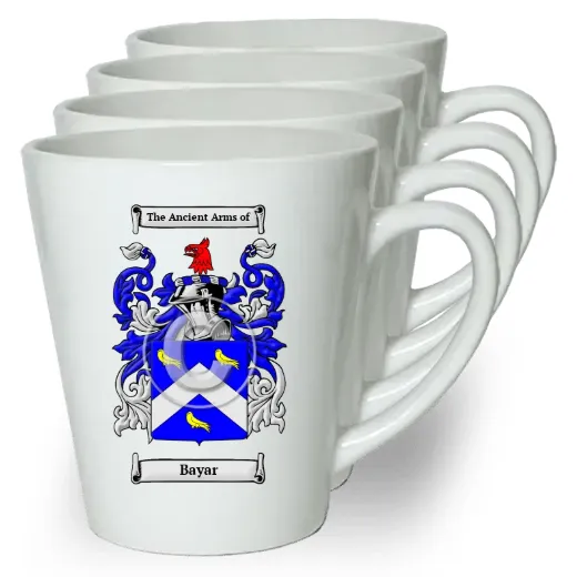 Bayar Set of 4 Latte Mugs
