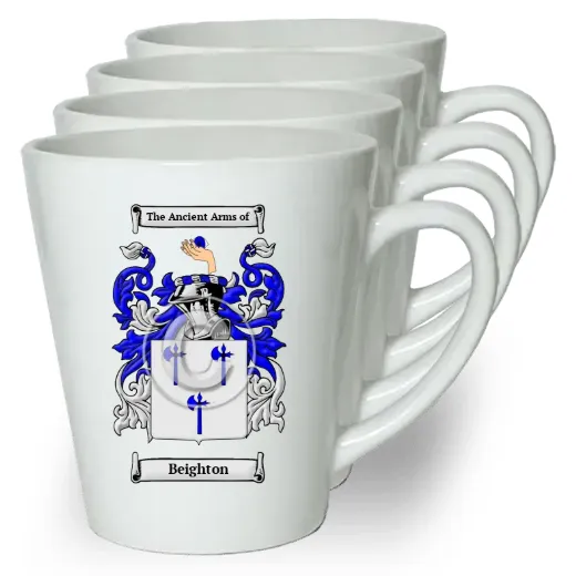 Beighton Set of 4 Latte Mugs