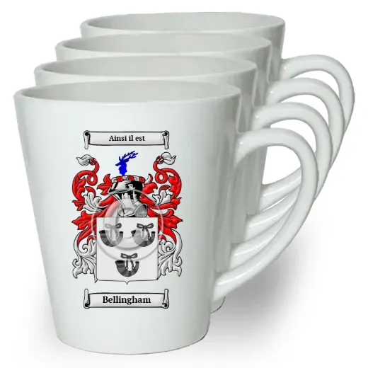 Bellingham Set of 4 Latte Mugs