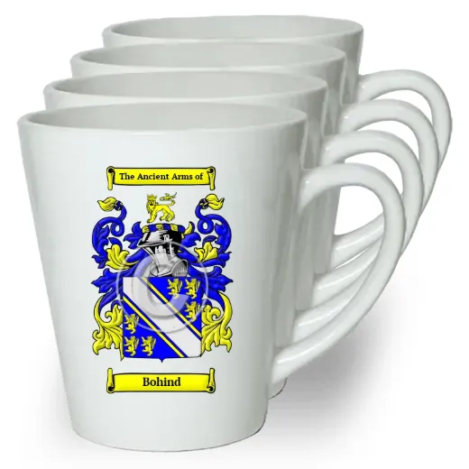 Bohind Set of 4 Latte Mugs