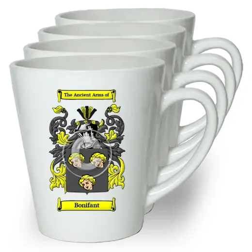 Bonifant Set of 4 Latte Mugs