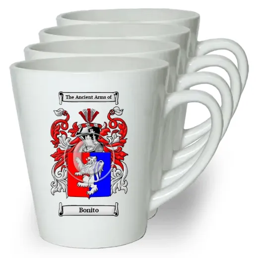Bonito Set of 4 Latte Mugs