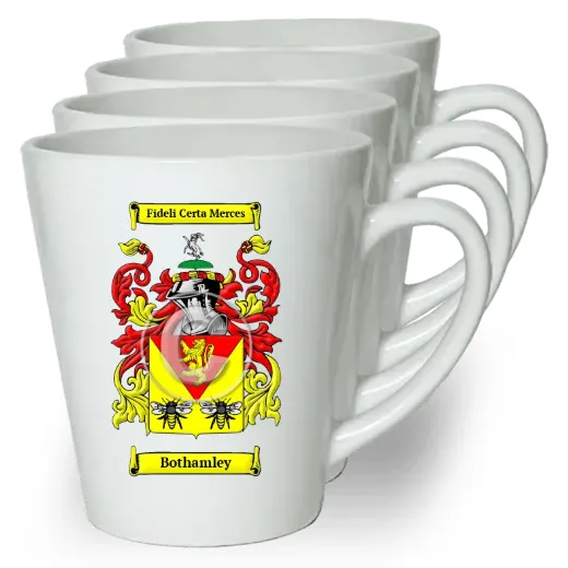 Bothamley Set of 4 Latte Mugs