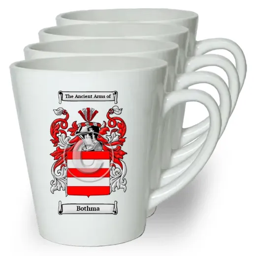 Bothma Set of 4 Latte Mugs