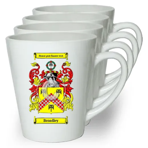 Broadley Set of 4 Latte Mugs