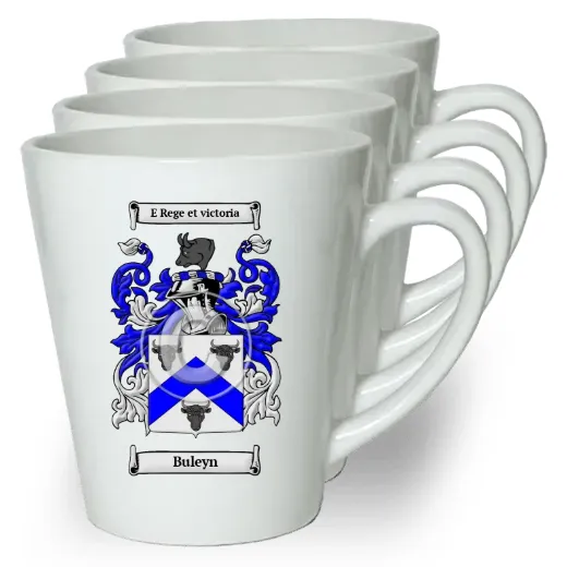Buleyn Set of 4 Latte Mugs