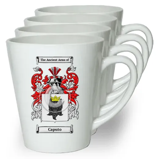 Caputo Set of 4 Latte Mugs