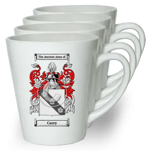 Carey Set of 4 Latte Mugs