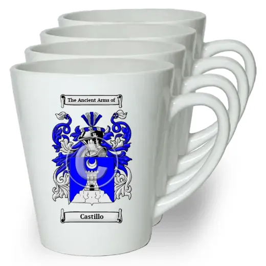 Castillo Set of 4 Latte Mugs