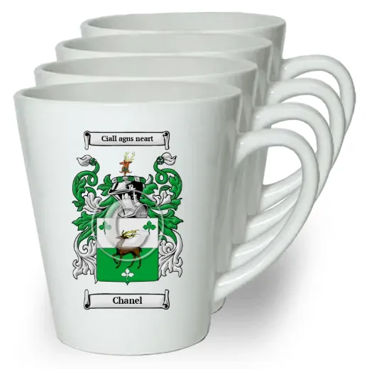 Chanel Set of 4 Latte Mugs