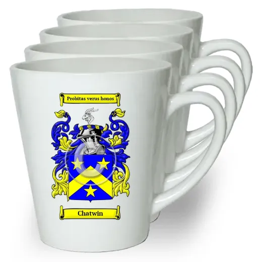 Chatwin Set of 4 Latte Mugs