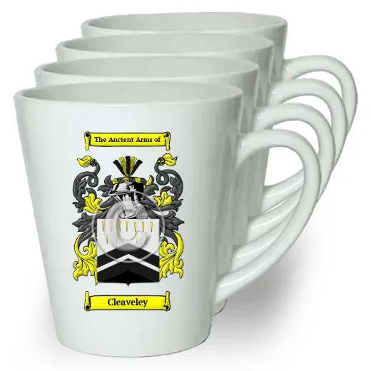 Cleaveley Set of 4 Latte Mugs