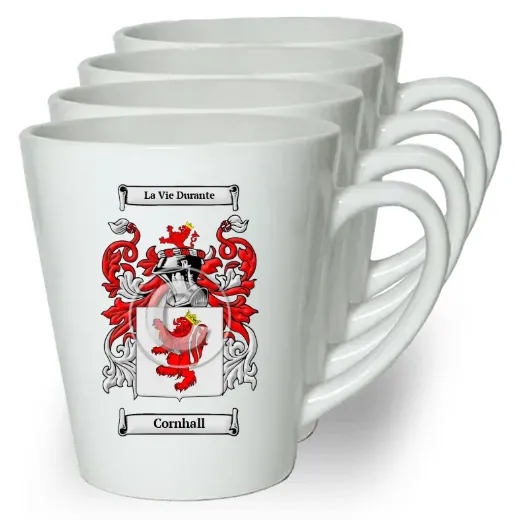 Cornhall Set of 4 Latte Mugs