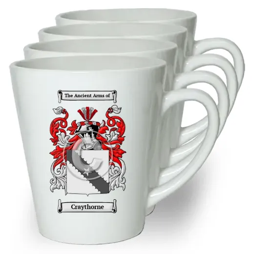 Craythorne Set of 4 Latte Mugs