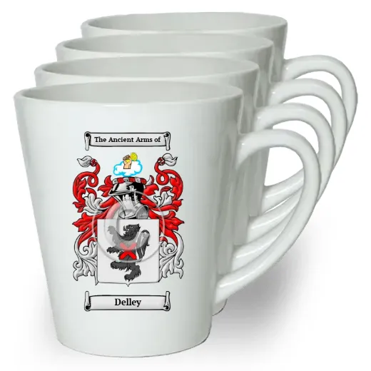 Delley Set of 4 Latte Mugs