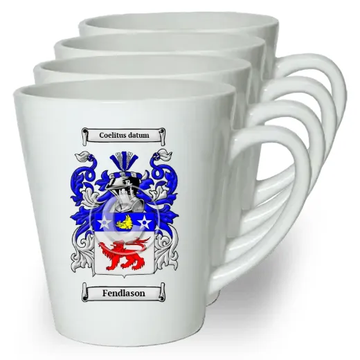 Fendlason Set of 4 Latte Mugs