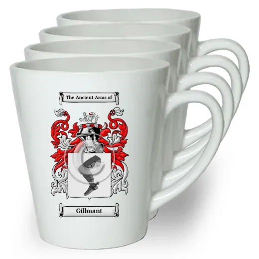Gillmant Set of 4 Latte Mugs
