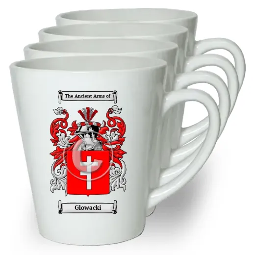 Glowacki Set of 4 Latte Mugs