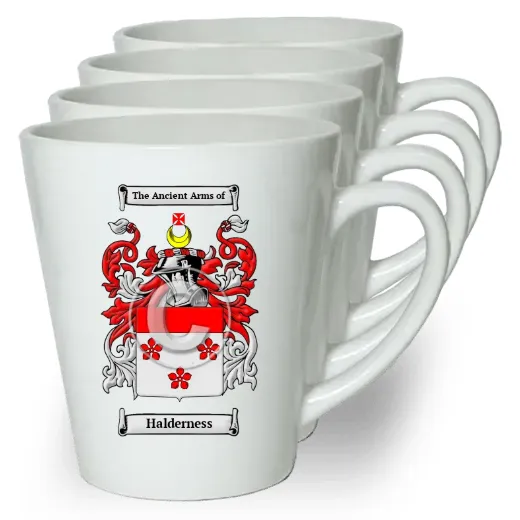 Halderness Set of 4 Latte Mugs