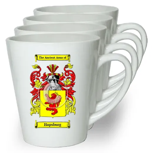 Hapsburg Set of 4 Latte Mugs
