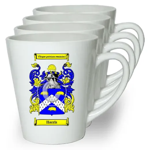 Harris Set of 4 Latte Mugs