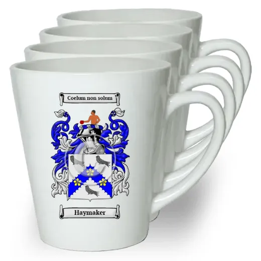 Haymaker Set of 4 Latte Mugs