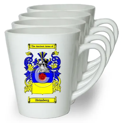 Heimberg Set of 4 Latte Mugs