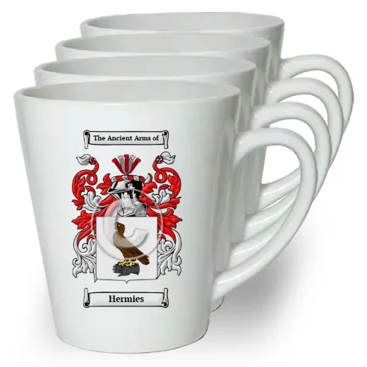 Hermies Set of 4 Latte Mugs